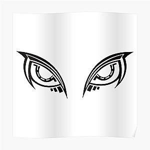 Abstract tribal tattoo with eye concept No. A24 Poster RB1508