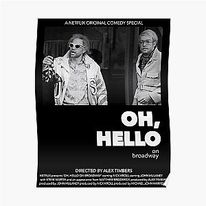 Oh, Hello A24 style movie poster - Indie - Down By Law inspired poster Poster RB1508