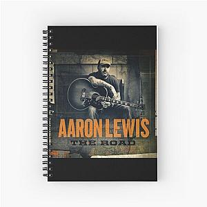 Aaron Lewis The road Spiral Notebook