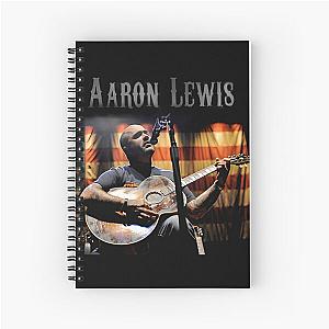 Aaron Lewis Singer Music Spiral Notebook