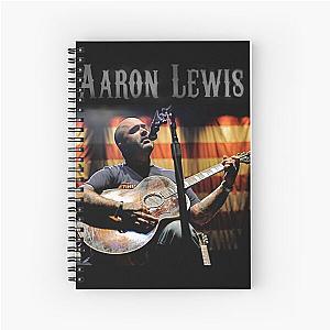 Aaron Lewis Singer Music Spiral Notebook