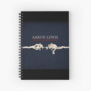 Aaron Lewis frayed at both ends Spiral Notebook