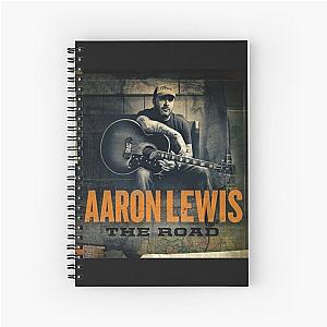 Aaron Lewis The road Spiral Notebook