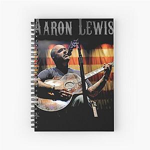 Aaron Lewis Singer Music Spiral Notebook