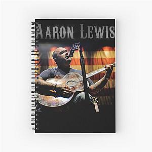 Aaron Lewis Singer Music Spiral Notebook