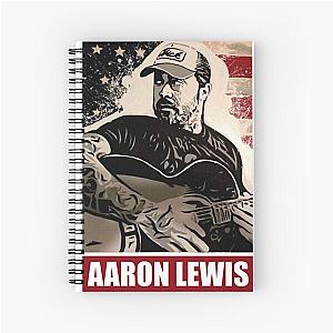 Aaron lewis Spiral Notebook