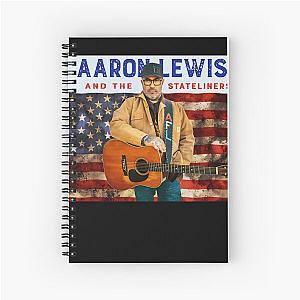 aaron lewis stateliners tour 2021 masagus Spiral Notebook