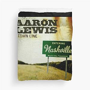 Aaron Lewis Town line Duvet Cover