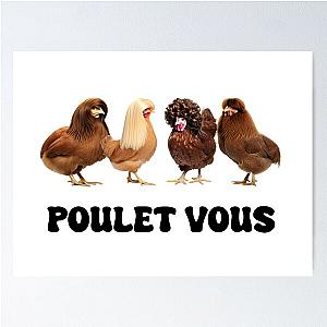 Poulet Vous (Abba Chickens) Poster