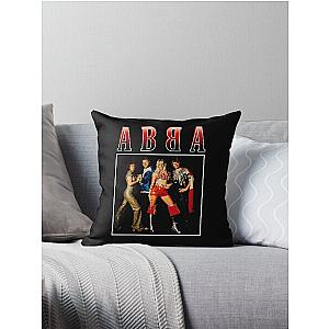 of 1.Super abba dancing and loving Throw Pillow