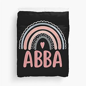 Abba Rainbow Grandma Cute Mothers Day Funny Abba Duvet Cover