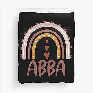 Abba Rainbow Grandma Cute Mothers Day Funny Abba Duvet Cover