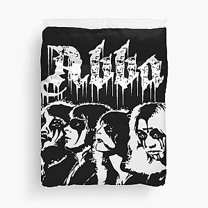 metal font abba Duvet Cover