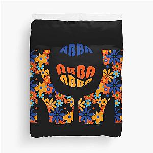 Abba flower shoes Duvet Cover