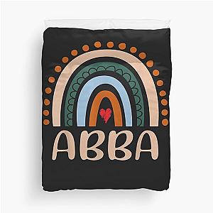 Abba Rainbow Grandma Cute Mothers Day Funny Abba  Duvet Cover