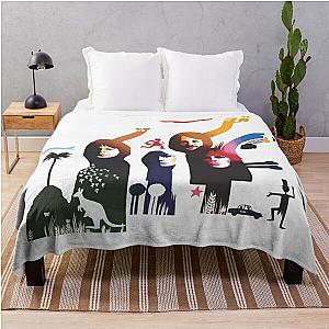 of 6.Super abba dancing and loving Throw Blanket