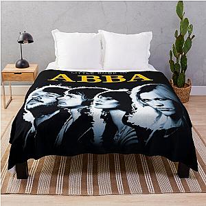 of 2.Super abba dancing and loving Throw Blanket