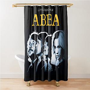 of 2.Super abba dancing and loving Shower Curtain