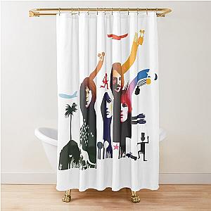 of 6.Super abba dancing and loving Shower Curtain