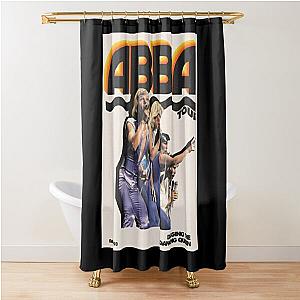 of 4.Super abba dancing and loving Shower Curtain