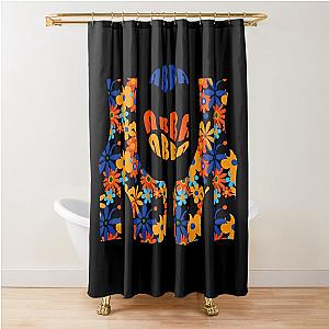 Abba flower shoes Shower Curtain