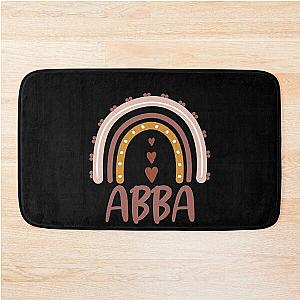 Abba Rainbow Grandma Cute Mothers Day Funny Abba Bath Mat