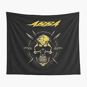 skull metal abba design Tapestry