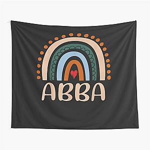 Abba Rainbow Grandma Cute Mothers Day Funny Abba  Tapestry