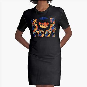 Abba flower shoes Graphic T-Shirt Dress