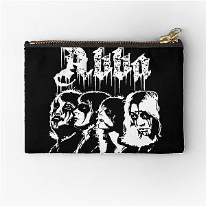 metal font abba Zipper Pouch