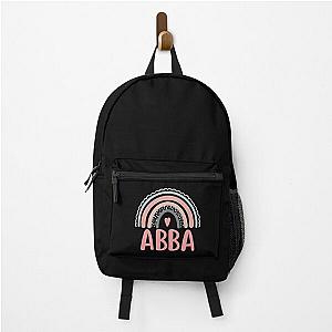 Abba Rainbow Grandma Cute Mothers Day Funny Abba Backpack