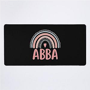 Abba Rainbow Grandma Cute Mothers Day Funny Abba Desk Mat