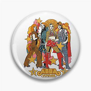 Supergroup ABBA Pin