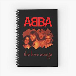 of 5.Super abba dancing and loving Spiral Notebook