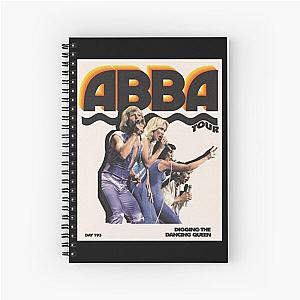 of 4.Super abba dancing and loving Spiral Notebook