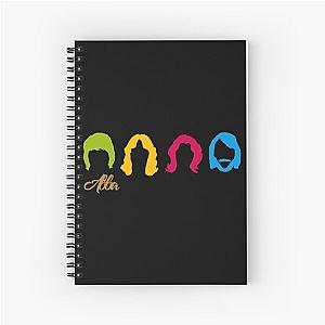 no face abba Spiral Notebook