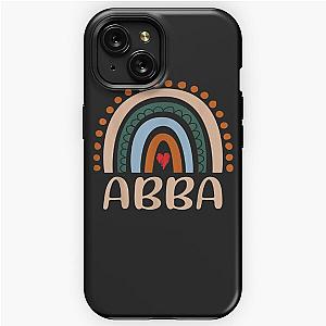 Abba Rainbow Grandma Cute Mothers Day Funny Abba  iPhone Tough Case