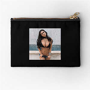 Abigail Ratchford Curves And Confidence Abigail Ratchford Zipper Pouches