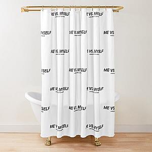 Me vs Myself A Boogie wit Da Hoodie Album Poster  Shower Curtain