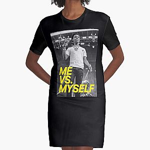 Me vs Myself A Boogie wit Da Hoodie Album Poster  Graphic T-Shirt Dress