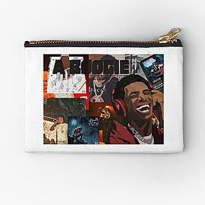 A Boogie Wit Da Hoodie Collage Zipper Pouch