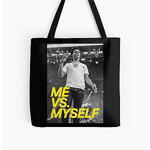 Me vs Myself A Boogie wit Da Hoodie Album Poster  All Over Print Tote Bag