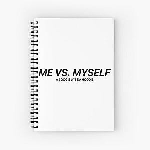 Me vs Myself A Boogie wit Da Hoodie Album Poster  Spiral Notebook