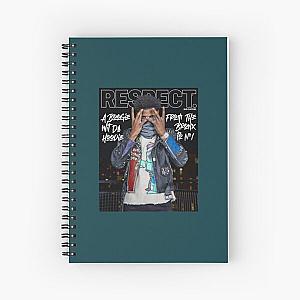 Mens My Favorite A Boogie Wit Da Hoodie Gifts For Movie Fan   Spiral Notebook