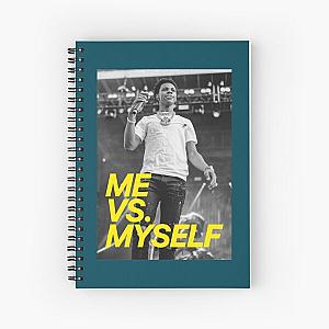 Me vs Myself A Boogie wit Da Hoodie Album Poster  Spiral Notebook