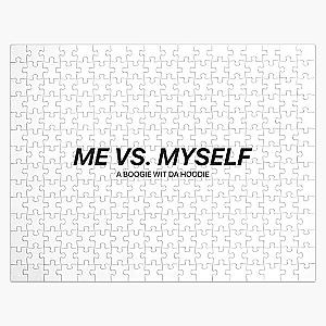 Me vs Myself A Boogie wit Da Hoodie Album Poster  Jigsaw Puzzle