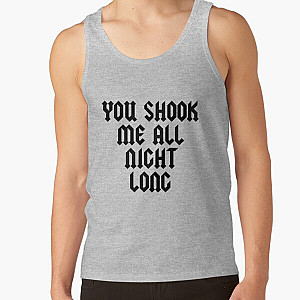 ACDC - You Shook Me All Night Long - Black Tank Top RB2811