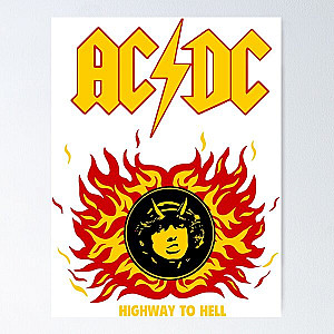 acdc back in black Poster RB2811