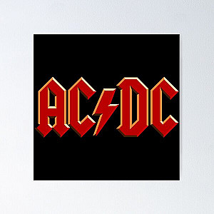 Cute Samurai  acdc acdc  acdc Poster RB2811