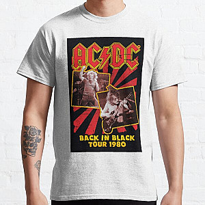 Vintage Albums Cover     acdc Poster Classic T-Shirt RB2811
